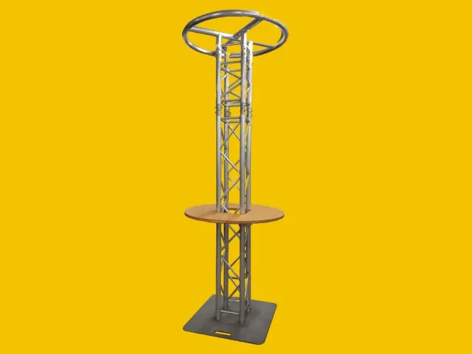 ein Stehtisch als Hingucker